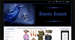 Desktop Screenshot of draconis-arcanum.com
